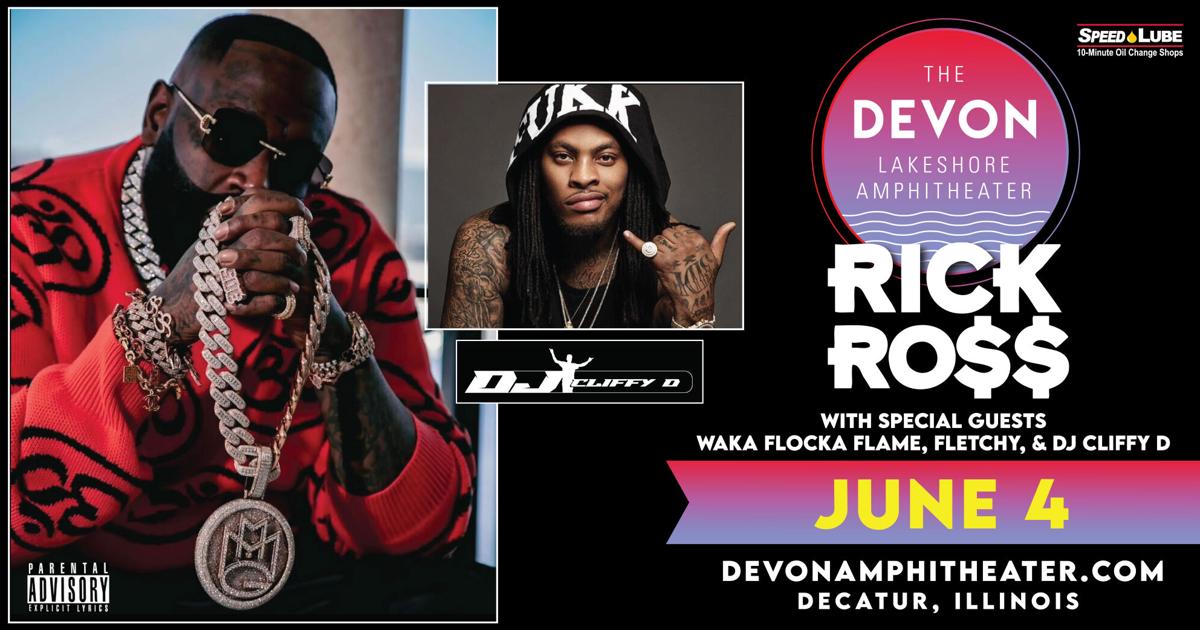 Rock Ross Rapper Rapper Rick Ross coming to the Devon in Decatur IL in June | Community ...