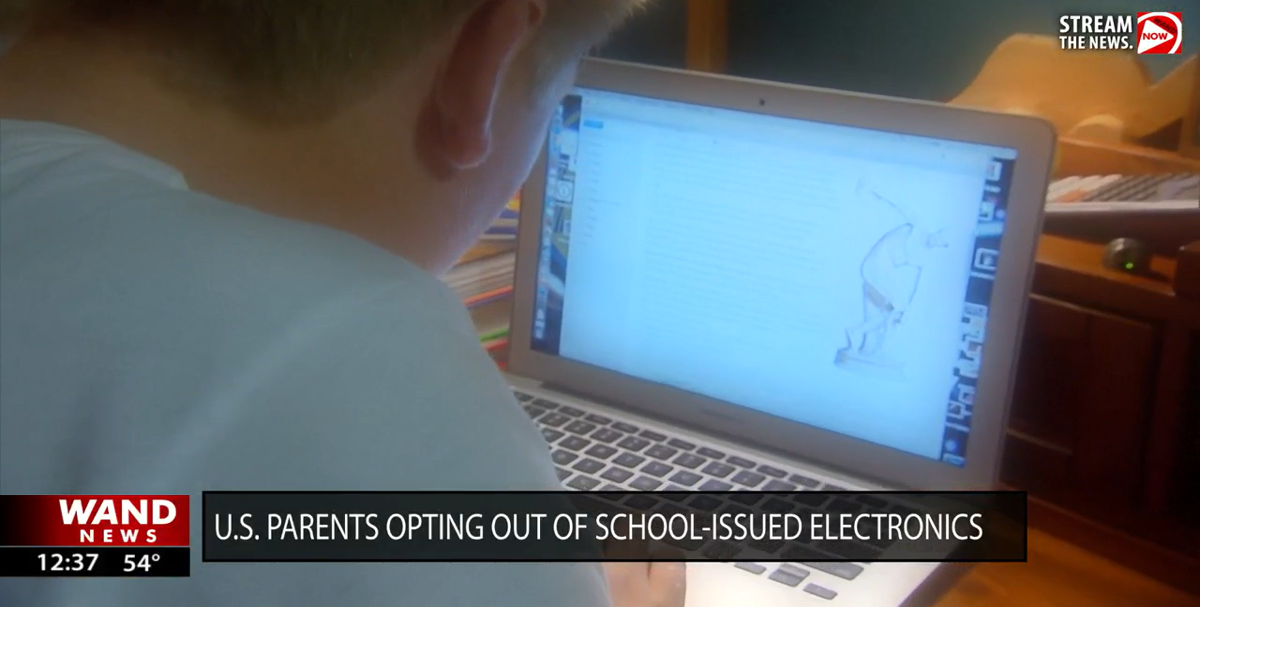 U.S. parents worried about school-issued technology