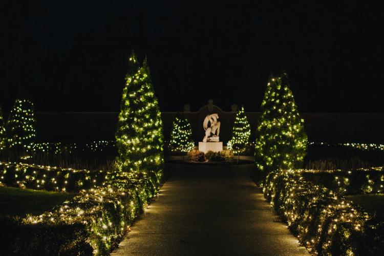 Holiday GLOW presented by the U of I Community Credit Union features a mile walk through the illuminated gardens, and new art pieces..jpg