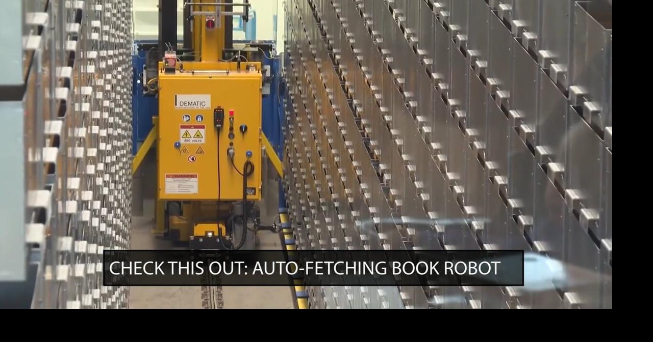 Omaha library shows off auto-fetching book robot | Videos | wandtv.com