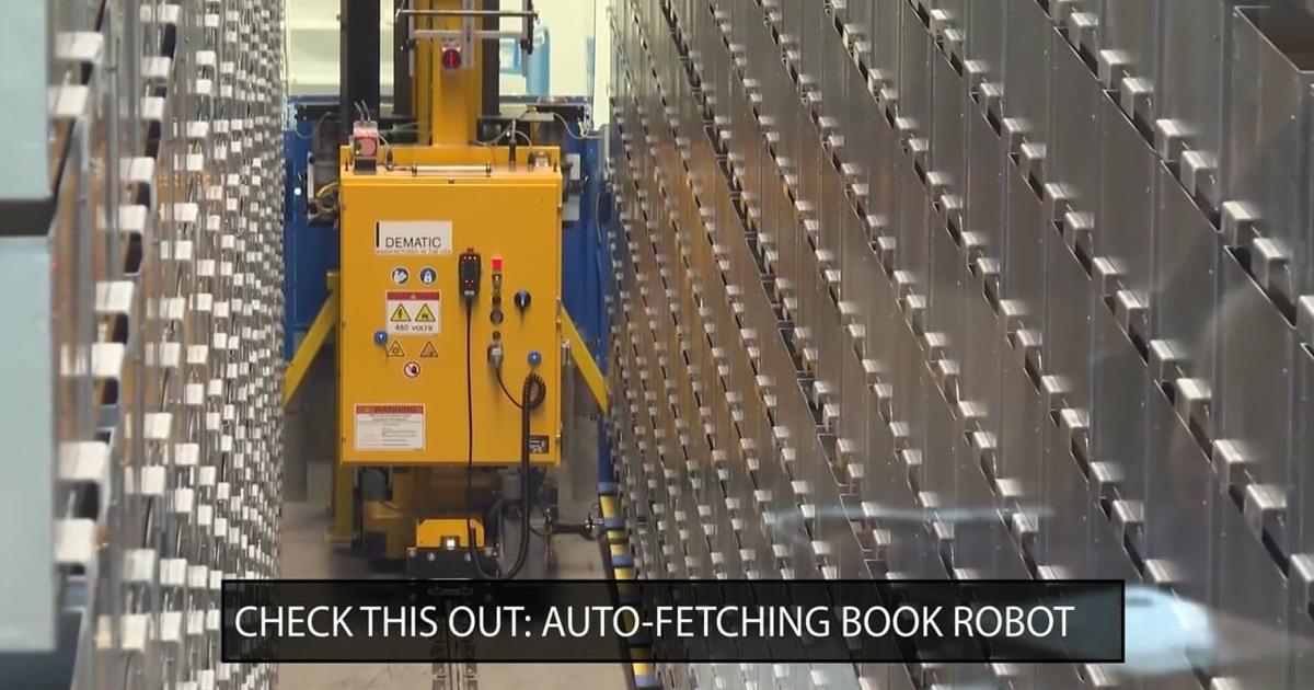 Omaha library shows off auto-fetching book robot | Videos | wandtv.com