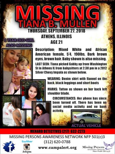 Police searching for missing 21-year-old and 14-month-old