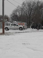 Heavy police presence shuts down Decatur street