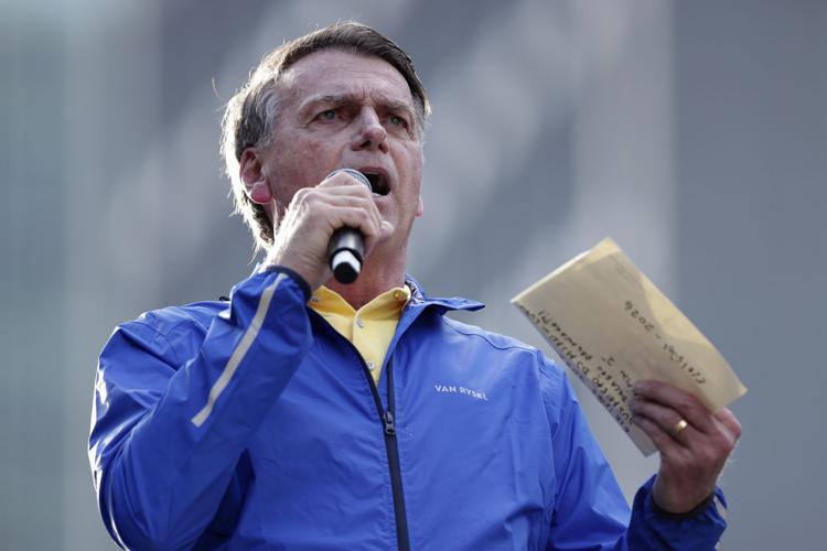 Brazil Bolsonaro Protest