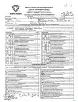 La Fondita MCHD report