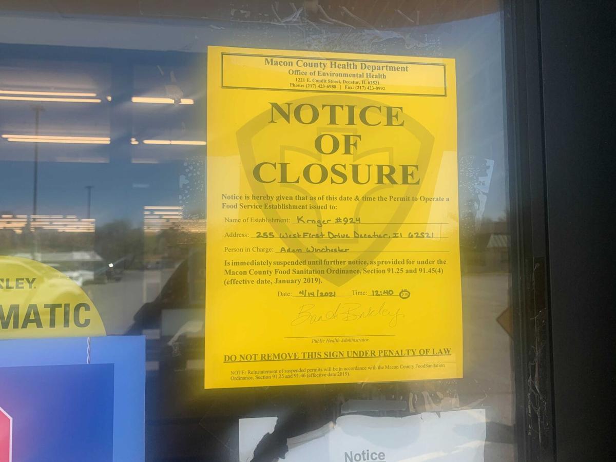 Kroger in South Shores shut down by health department ...