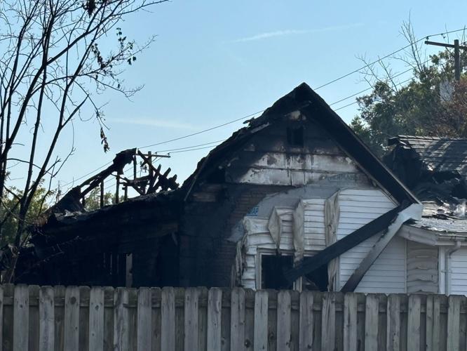 Charleston house fire
