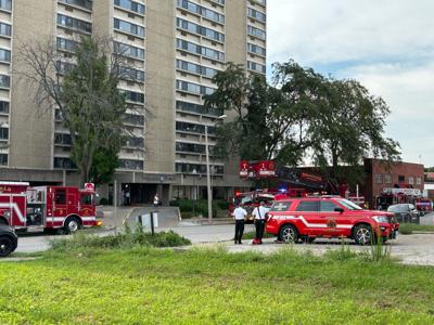 Fire in the 400 block of N. 4th St. Springfield