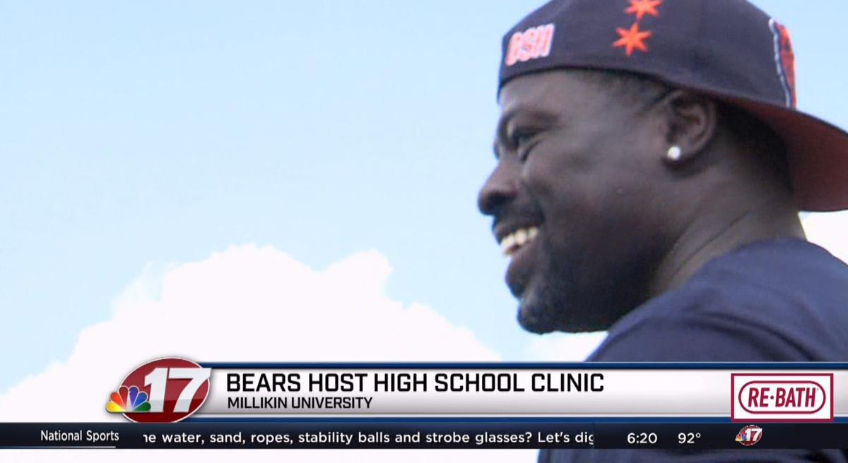 Chicago Bears Host Decatur High School Football Clinic Sports