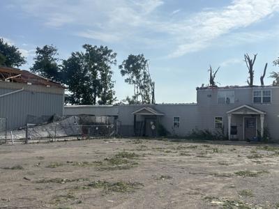 Animal Protective League storm damage