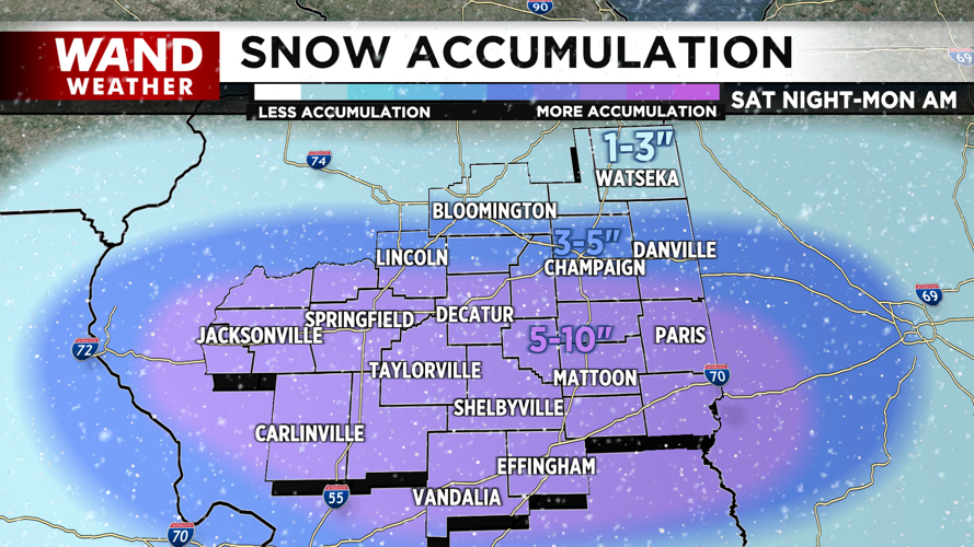 snow accumulation afternoon 1-3-25