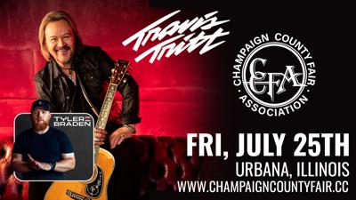 Travis Tritt to headline at 172nd Champaign County Fair