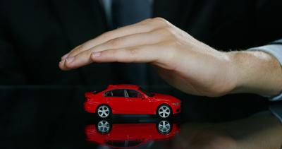 hand over small car