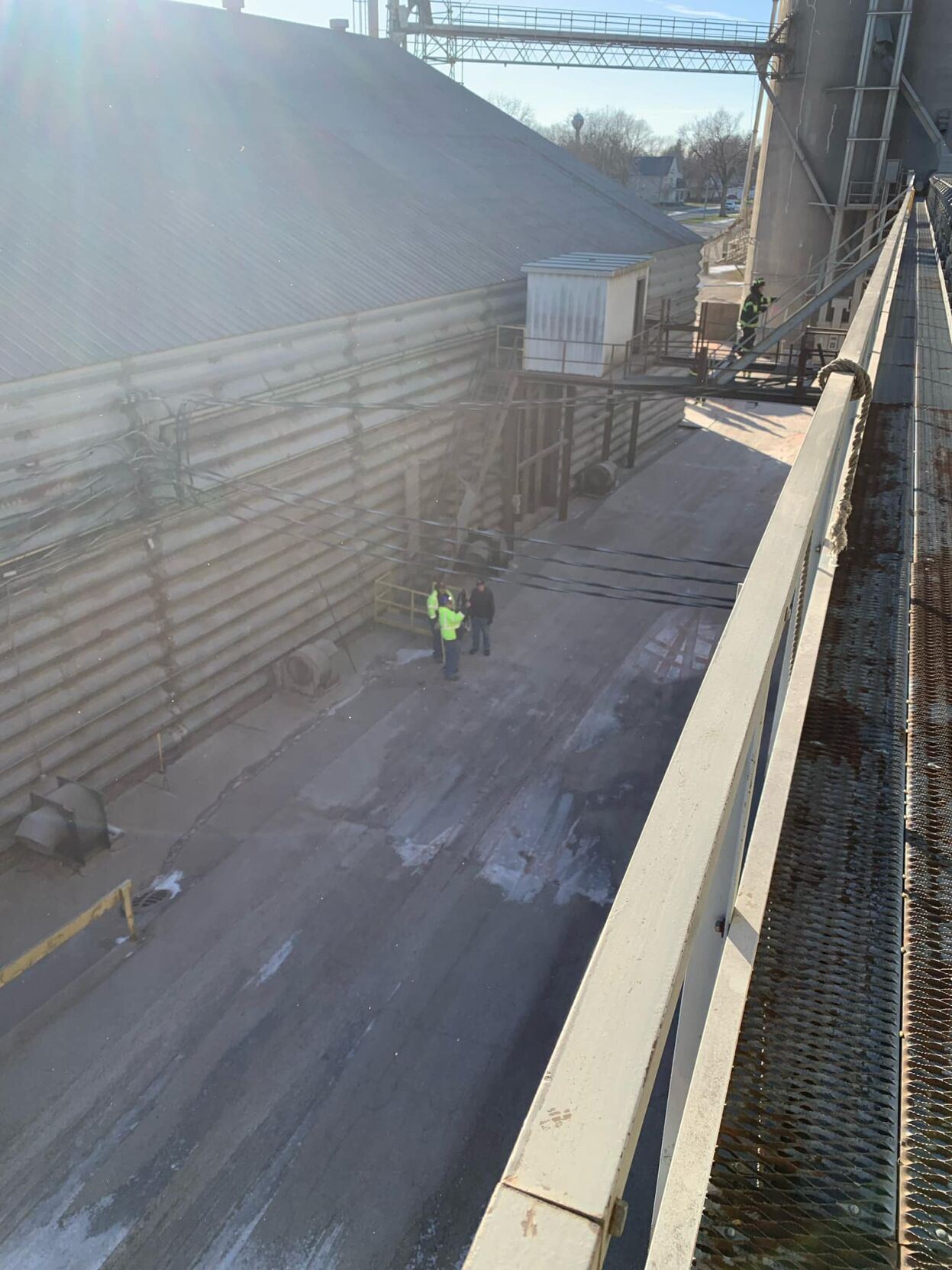 Crews put out a fire in Homer