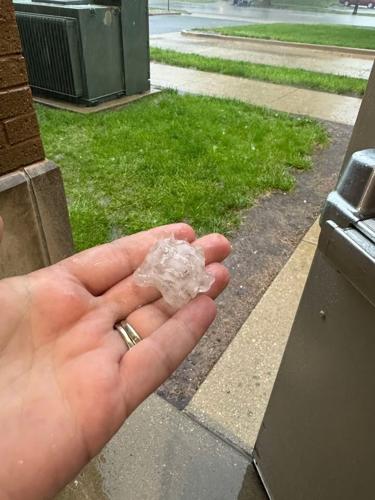 Hail from Carpenter Street in Springfield