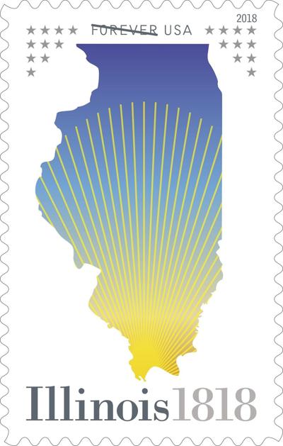 Bicentennial stamp honors Illinois' birth