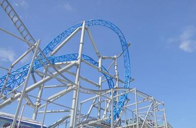 Roller coaster in New Jersey