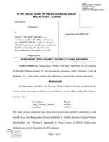 Respondent's Closing Arguments