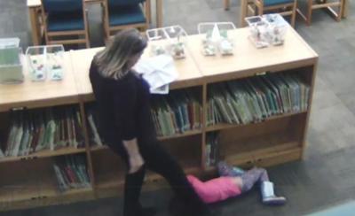 Teacher kicks Kansas child on video