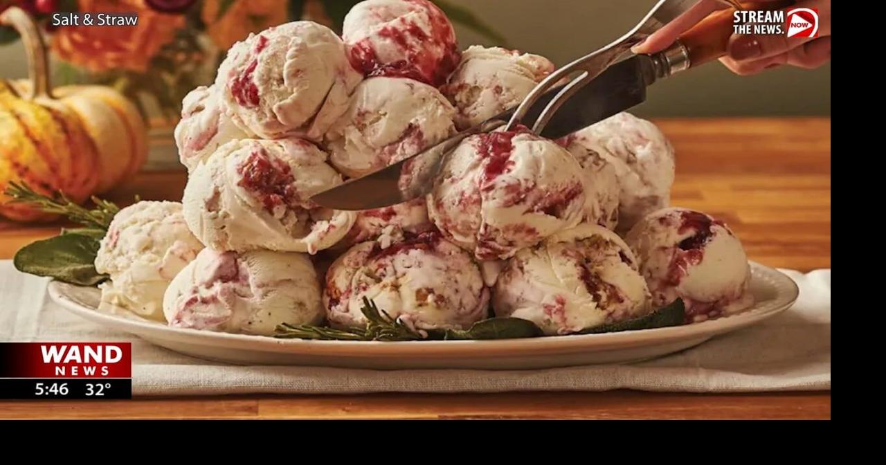 Turkey stuffing ice cream and more on the list of Salt and Straw's holiday flavors