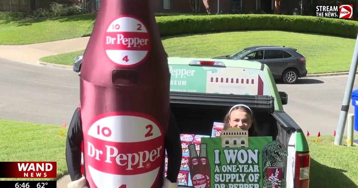 Pop the top! 12-year-old wins 1-year supply of Dr. Pepper