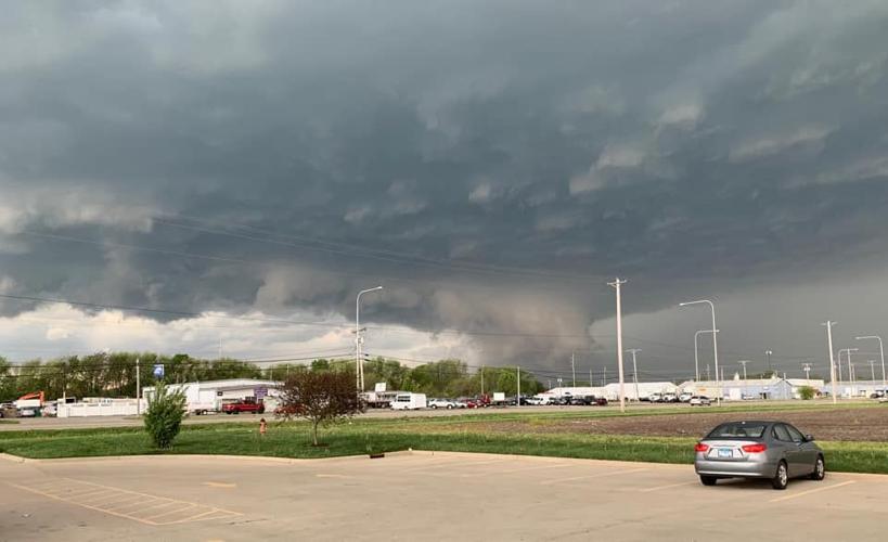 Springfield storm - North Dirksen Parkway