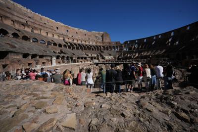 Italy Colosseum Emperor's Passage