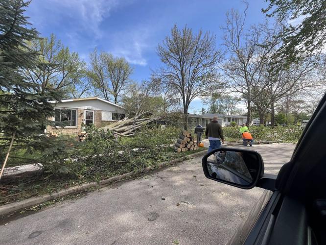 storm damage bloomington