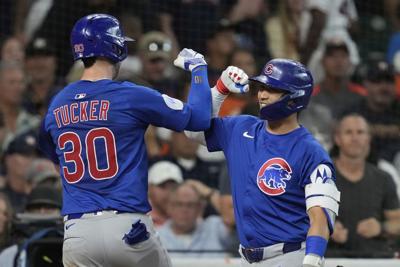 Cubs Astros Baseball