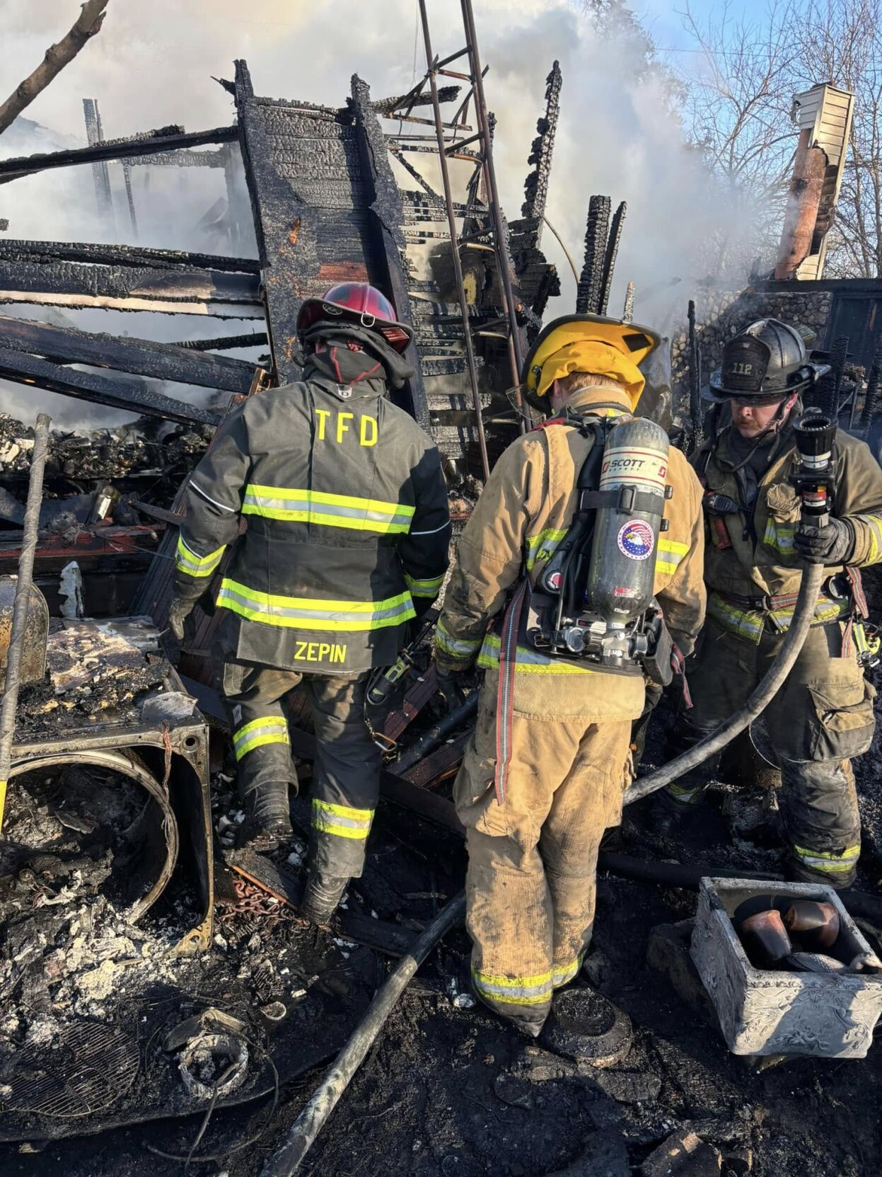 Fire in 3000 block of S. Spresser St., Taylorville