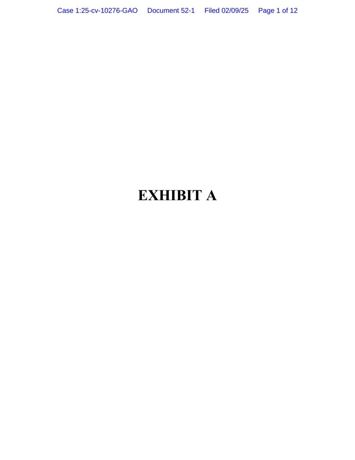 Amicus Brief in support of TRO on federal buyout