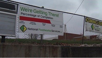 National FoodWorks Services Facility Almost 60% Complete