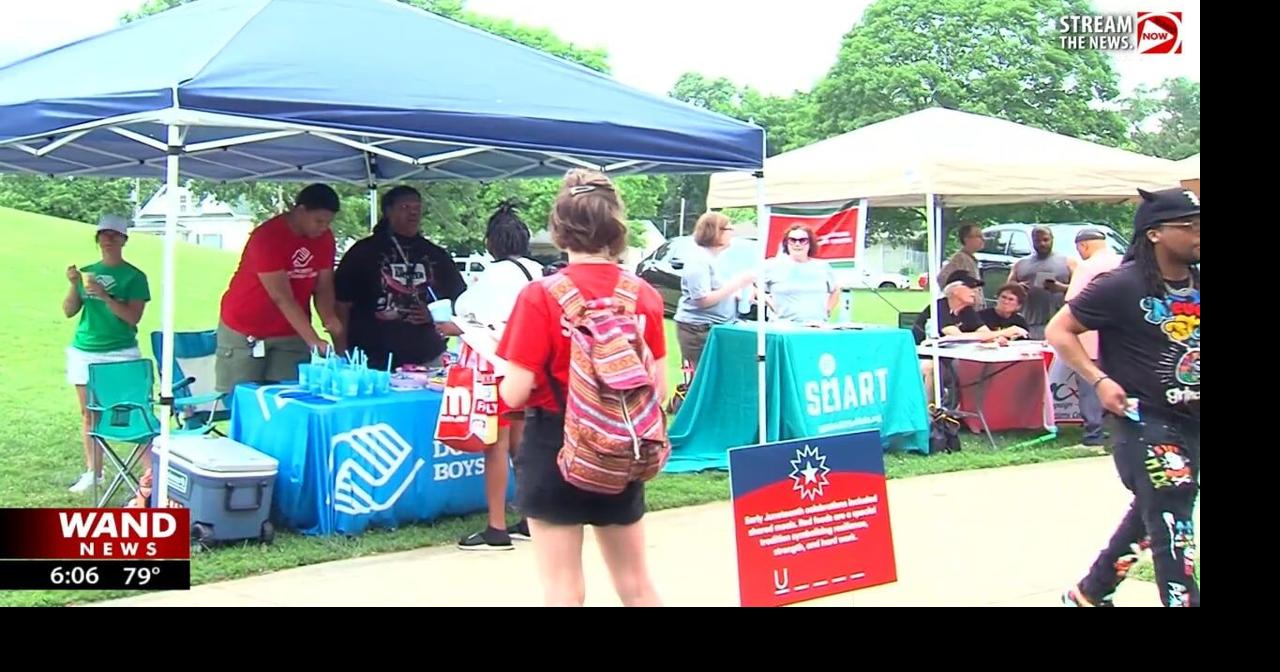 Juneteenth event brings families together in Champaign