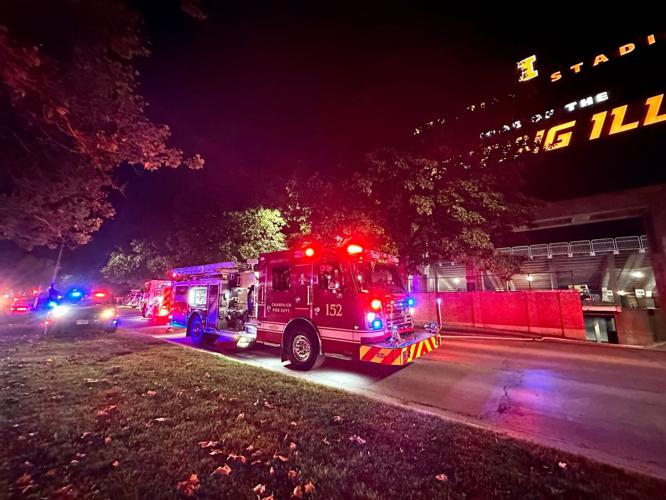 Memorial Stadium Fire