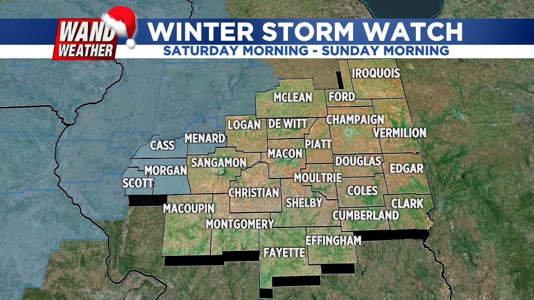 A Winter Storm Expected In Central Illinois This Weekend. | Top Stories ...