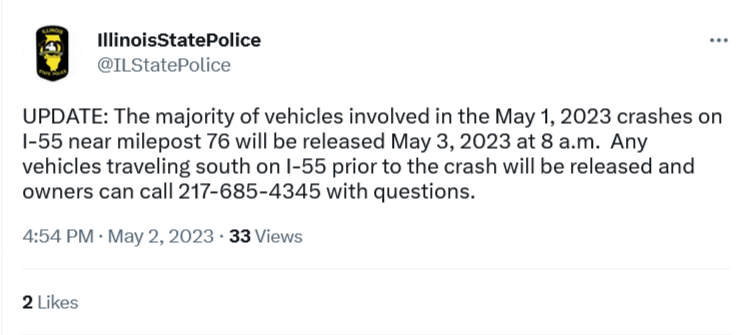 ISP Tweet I-55 Car Release
