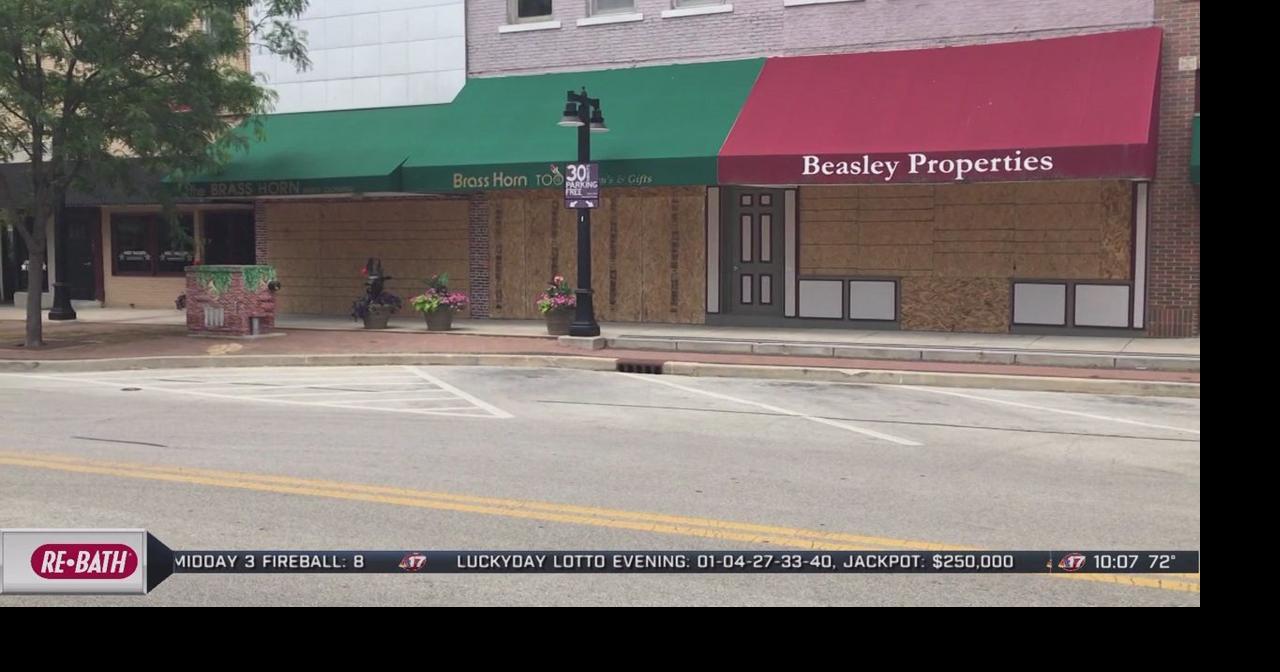 Decatur businesses board up windows out of precaution Top Stories