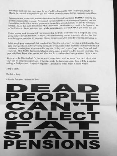 Threatening letter 2