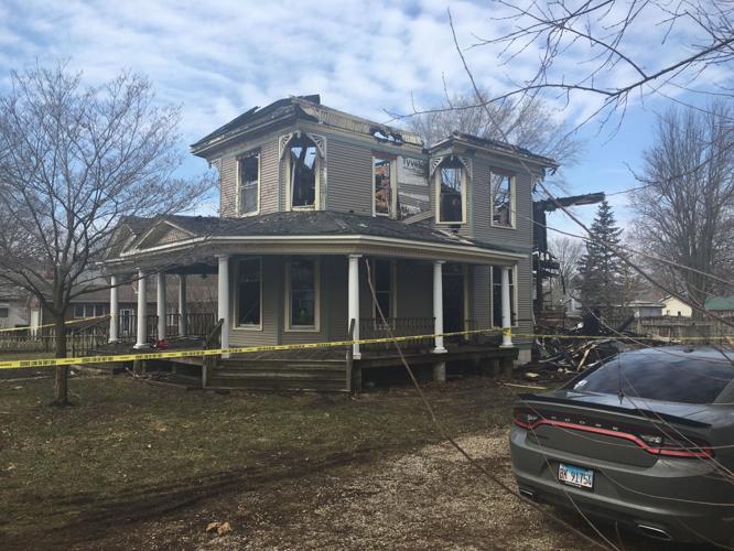 Cerro Gordo fire - West Carter Street