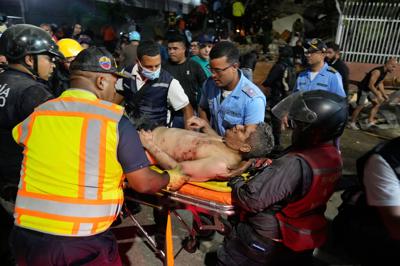 APTOPIX Venezuela Earthquake