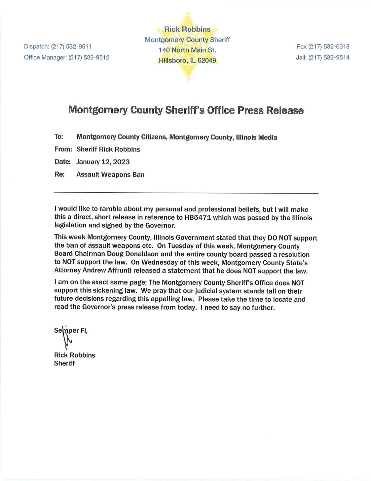 Montgomery County Sheriff