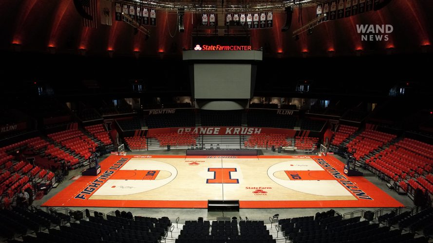State Farm Center Illini Basketball Court - Sports
