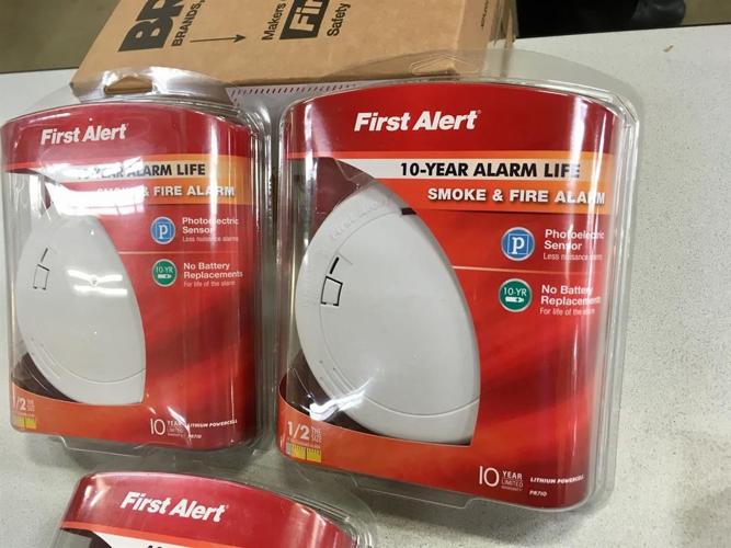 Older smoke alarms should be replaced