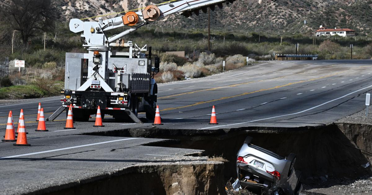 New storm hitting waterlogged Southern California could cause more ...