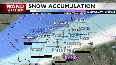 Snow Accumulation 2-11-25