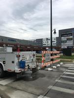 Construction crews hit gas line in Campus Town