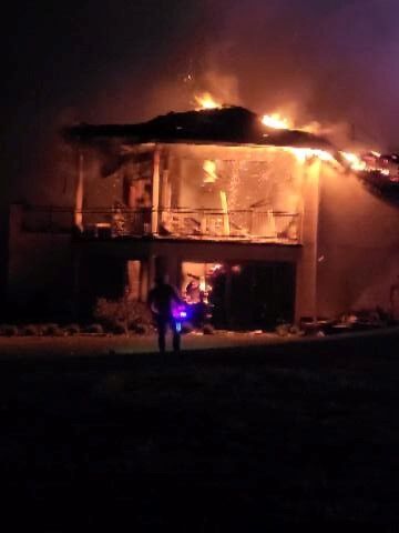 N. Country Club Meadows Ct. Fire