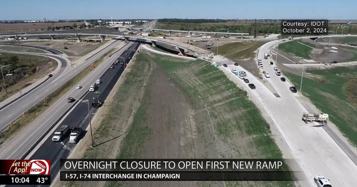 Overnight closure to open first new ramp on I-57, I-74 interchange ...
