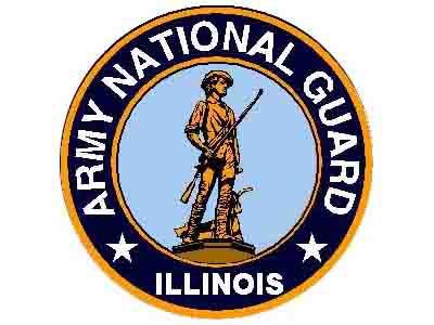 Illinois Army National Guard soldiers dedicating new readiness center