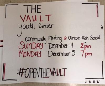 Clinton Woman works to open "The Vault" Youth Center for Teens